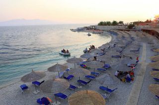 Hotel Andon Lapa I Sarandë Esterno foto